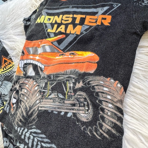 Toddler Monster Jam Pajama Set - Picture 2 of 6